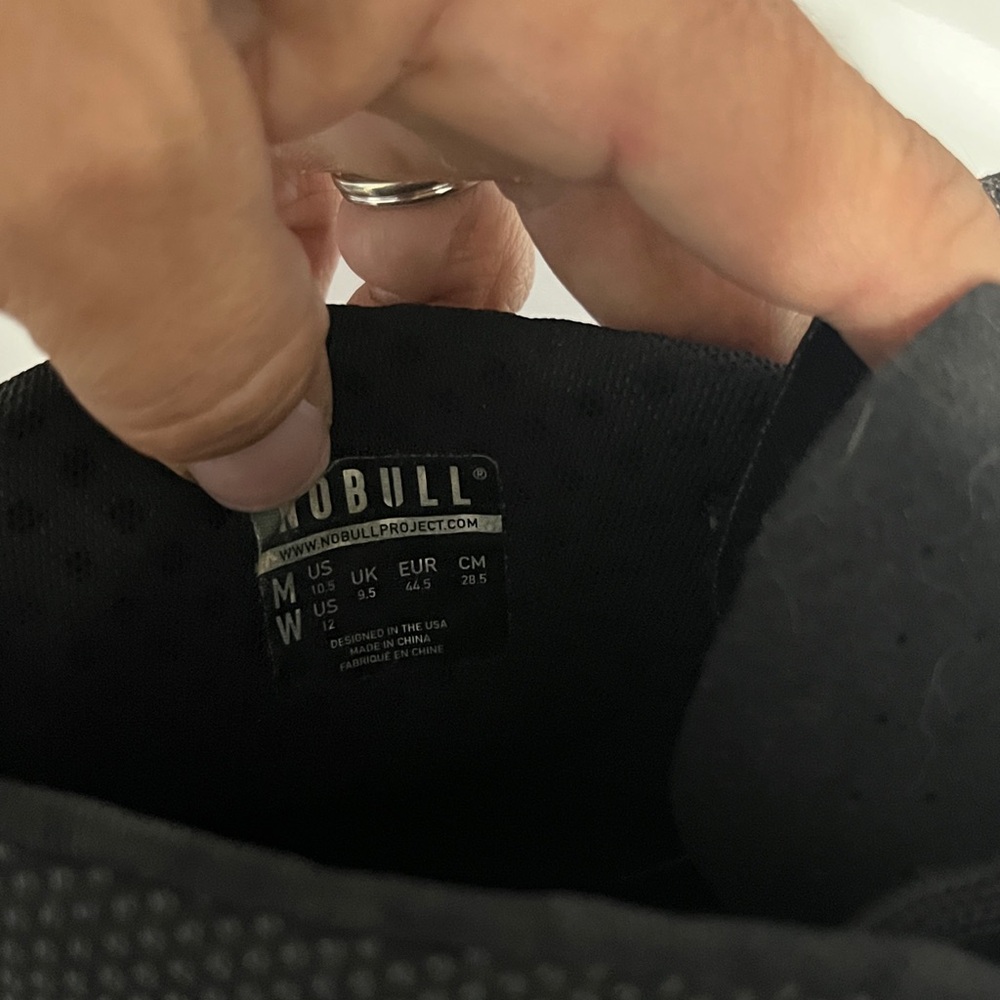 NOBULL Black and Tan Men's Athletic Shoes - Picture 5 of 7